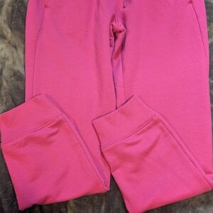 Girl's Vibrant Pink Sweatpants Size 7/8 Med.